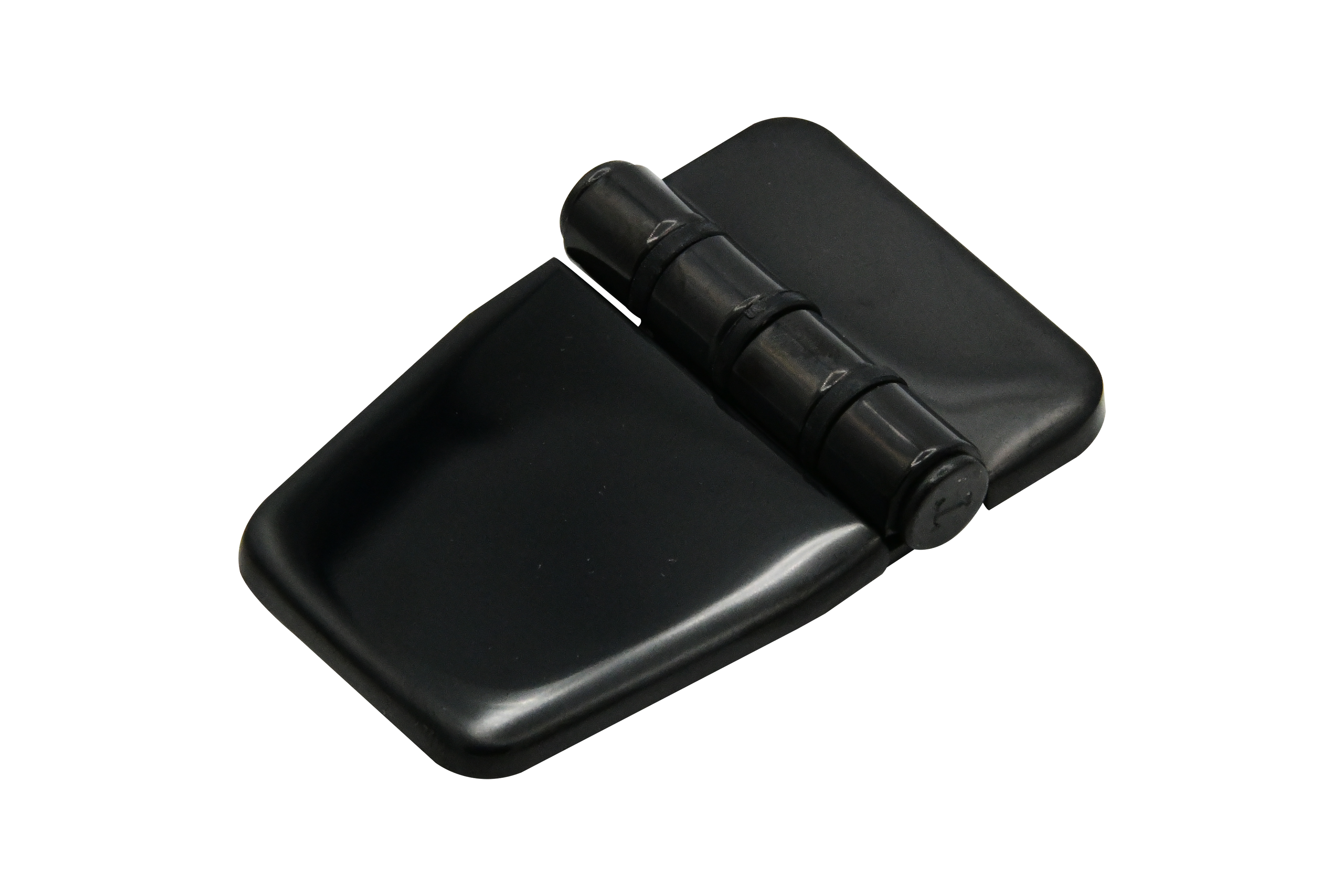 Vinland Marine PVD SS Short-side Marine Friction Hinge w/Cover Top View 2 (S9385ACQB)