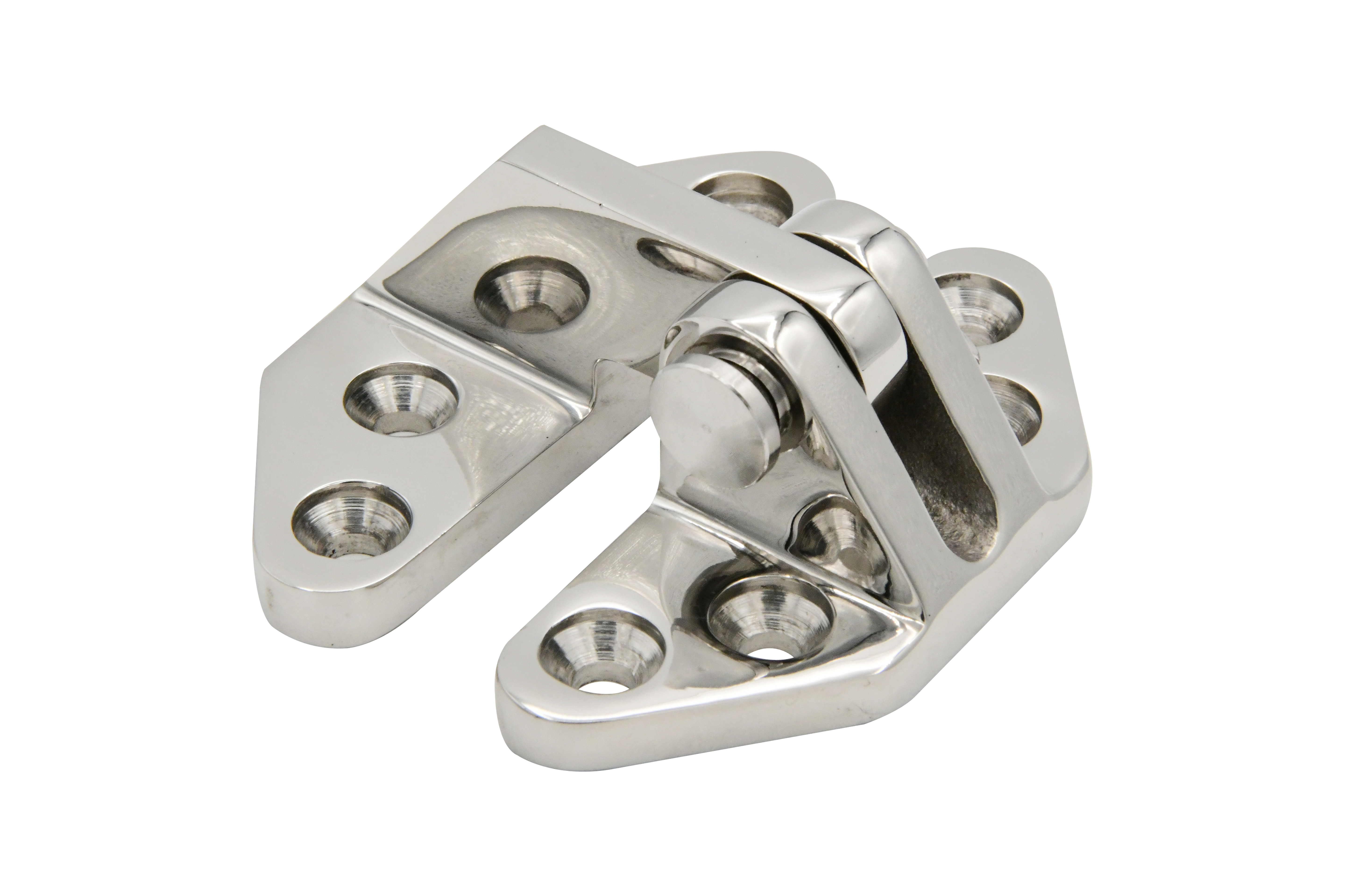 Vinland Marine Take Apart Marine Hinge Side View 2 (S9783AM)