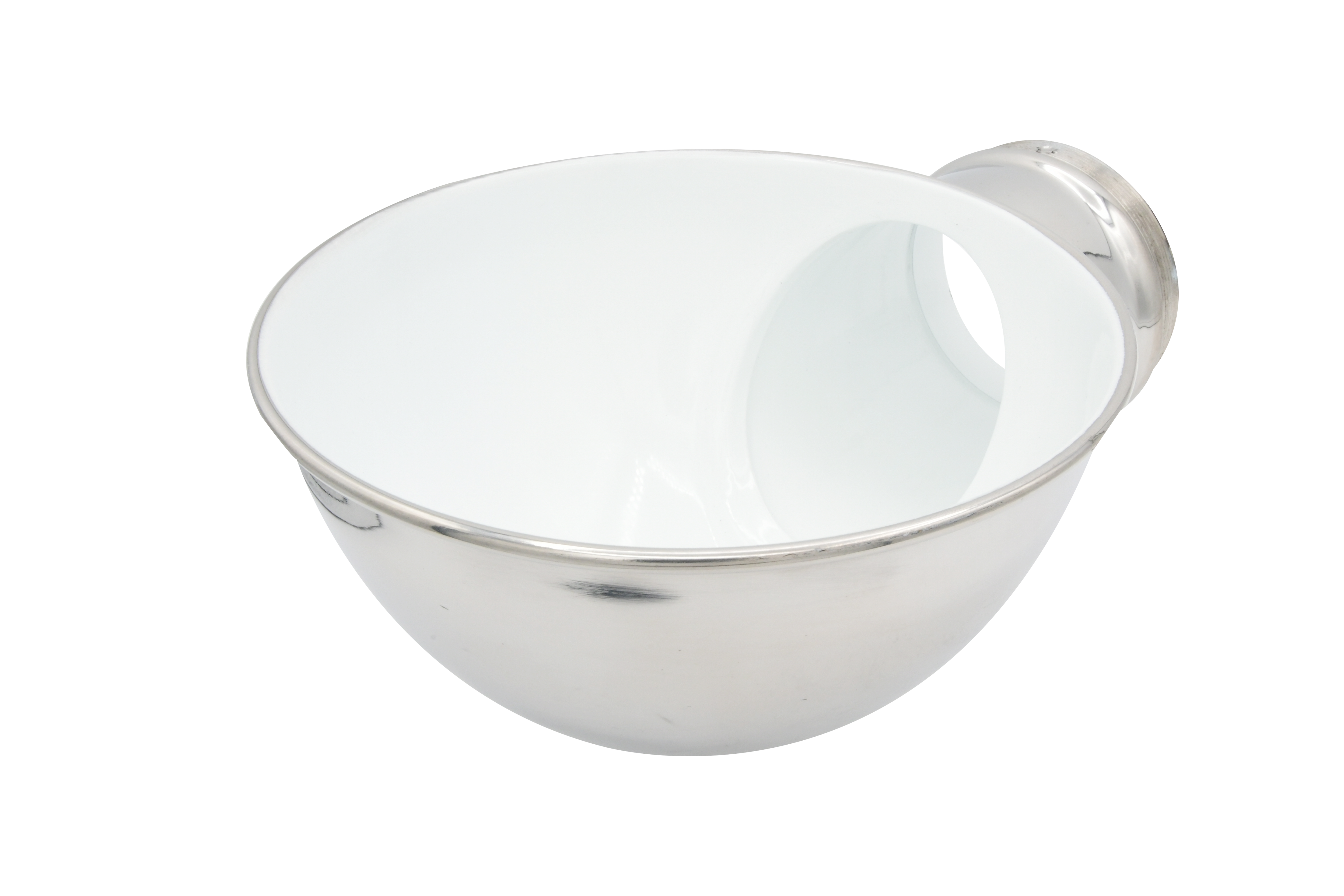 Vinland Marine White Round Cowl Vent for Ø4" Deck Plate Top View (S4907W)